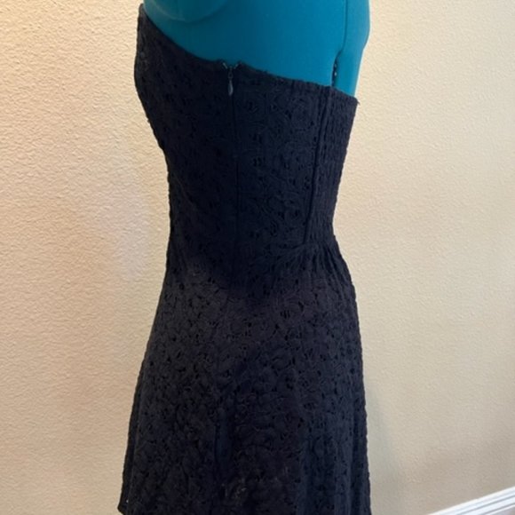 FOREVER 21 Lace Mini Strapless Corset Dress, Size S - Picture 3 of 5